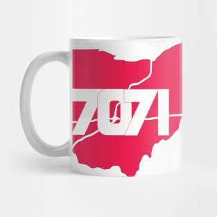 Red & White - 7071 Mug